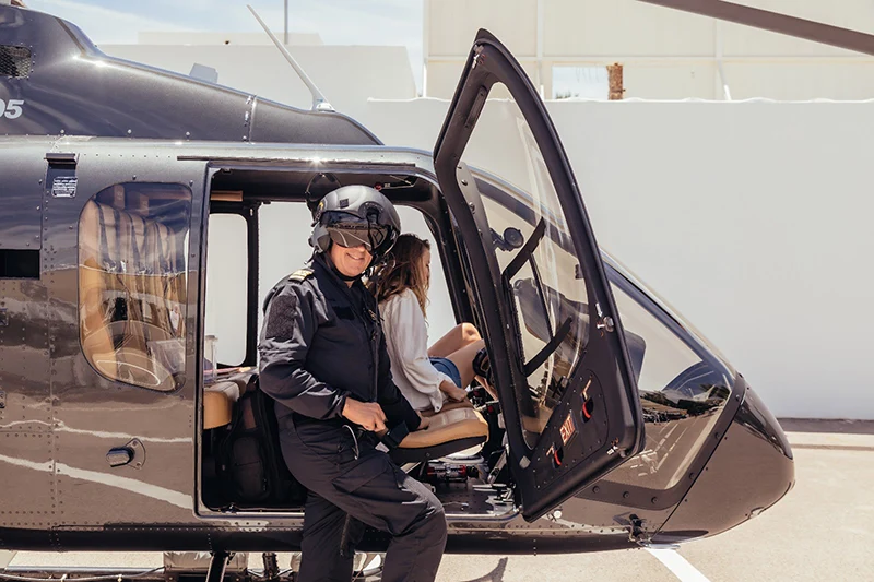 Aerotaxi VIP rent a helicopter